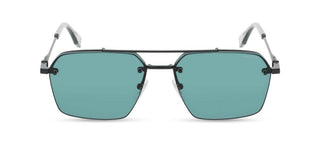 Police Force 9 Splq90 Men Black Pilot Sunglasses