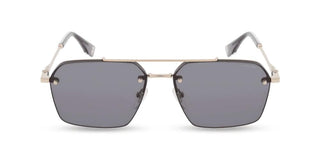 Police Force 9 Splq90 Men Gold Pilot Sunglasses