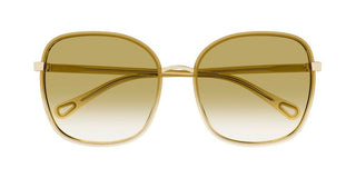 Chloé FRANKY CH0031S women Yellow Squared Sunglasses