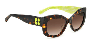 Kate Spade Frida/g/s Women Havana Geometric Sunglasses