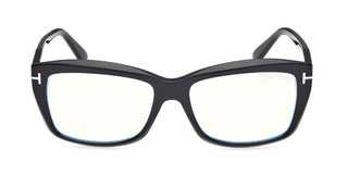 Tom Ford FT6065-B BLUE BLOCK unisex Black Butterfly Eyeglasses