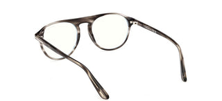 Tom Ford FT6118-B BLUE BLOCK unisex Havana Pilot Eyeglasses