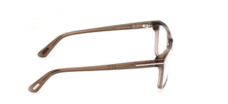 Tom Ford FT6170-B BLUE BLOCK unisex Brown Geometric Eyeglasses