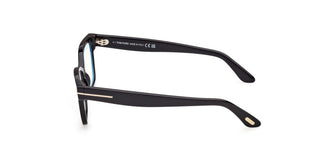 Tom Ford FT6171-B BLUE BLOCK women Black Rectangle Eyeglasses