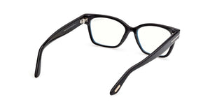 Tom Ford FT6171-B BLUE BLOCK women Black Rectangle Eyeglasses