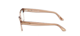 Tom Ford FT6171-B BLUE BLOCK women Brown Rectangle Eyeglasses