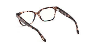Tom Ford FT6171-B BLUE BLOCK women Havana Rectangle Eyeglasses