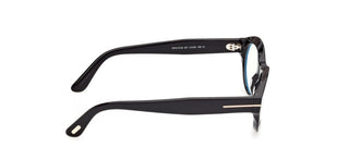 Tom Ford FT6172-B BLUE BLOCK women Black Oval Eyeglasses