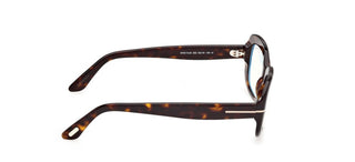 Tom Ford FT6174-B BLUE BLOCK women Havana Rectangle Eyeglasses