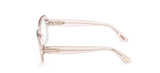 Tom Ford FT6174-B BLUE BLOCK women Pink Rectangle Eyeglasses