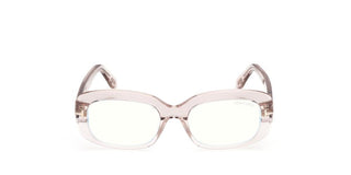Tom Ford FT6174-B BLUE BLOCK women Pink Rectangle Eyeglasses
