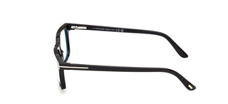Tom Ford FT6175-B BLUE BLOCK men Black Rectangle Eyeglasses