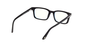 Tom Ford FT6175-B BLUE BLOCK men Black Rectangle Eyeglasses