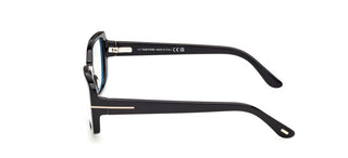 Tom Ford FT6176-B BLUE BLOCK women Black Cat Eye Eyeglasses