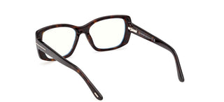 Tom Ford FT6176-B BLUE BLOCK women Havana Cat Eye Eyeglasses