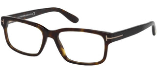 Tom Ford FT 5313 men Havana Geometric Eyeglasses