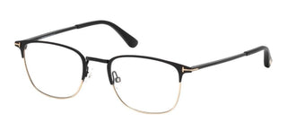 Tom Ford FT 5453 men Black Geometric Eyeglasses