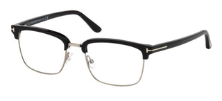 Tom Ford FT 5504 unisex Black Geometric Eyeglasses