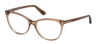 Tom Ford FT 5513 women Brown Cat Eye Eyeglasses