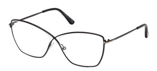 Tom Ford FT 5518 women Black Cat Eye Eyeglasses