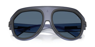Moncler Fynder Me8012u Unisex Blue Shield Sunglasses