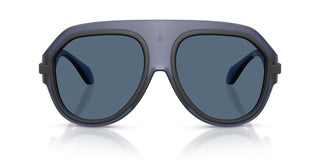 Moncler Fynder Me8012u Unisex Blue Shield Sunglasses