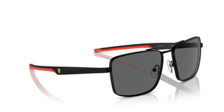 Scuderia Ferrari Fz 5001 Men Black Rectangle Sunglasses