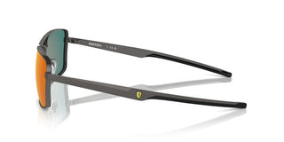 Scuderia Ferrari Fz 5001 Men Ruthenium Rectangle Sunglasses