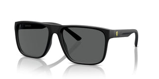 Scuderia Ferrari Fz 6002u Men Black Squared Sunglasses