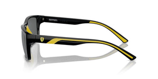 Scuderia Ferrari Fz 6003u Men Black Rectangle Sunglasses