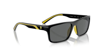 Scuderia Ferrari Fz 6003u Men Black Rectangle Sunglasses