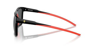 Scuderia Ferrari Fz 6006 Men Black Squared Sunglasses