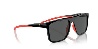 Scuderia Ferrari Fz 6006 Men Black Squared Sunglasses