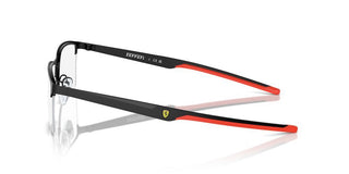 Scuderia Ferrari Fz 7003 Men Black Rectangle Eyeglasses