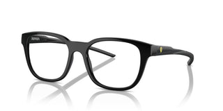 Scuderia Ferrari Fz 8006 Men Black Squared Eyeglasses