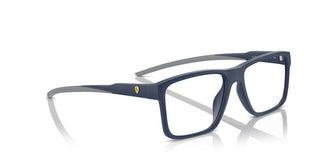 Scuderia Ferrari Fz 8007u Men Blue Rectangle Eyeglasses