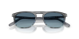 Persol Gae Po 3391s Unisex Grey Squared Sunglasses