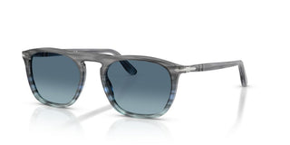 Persol Gae Po 3391s Unisex Grey Squared Sunglasses