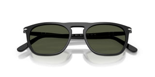 Persol Gae Po 3391s Unisex Black Squared Sunglasses
