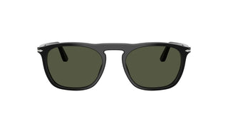 Persol Gae Po 3391s Unisex Black Squared Sunglasses