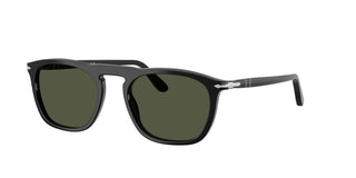 Persol Gae Po 3391s Unisex Black Squared Sunglasses