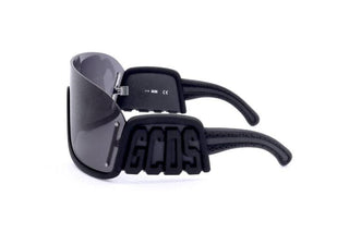 Gcds Gd0001 Unisex Black Shield Sunglasses