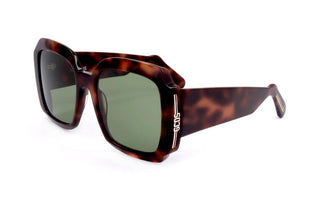 Gcds Gd0015 Women Havana Geometric Sunglasses