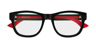 Gucci GG0004ONN men Black Squared Eyeglasses