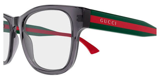 Gucci GG0004ONN men Grey Squared Eyeglasses