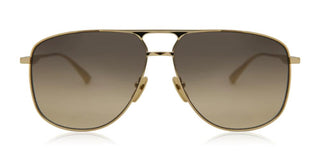 Gucci GG0336S men Gold Pilot Sunglasses