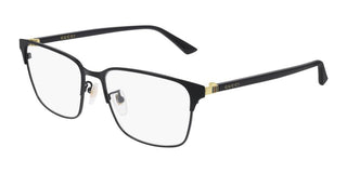 Gucci Gg0756oa Men Black Squared Eyeglasses