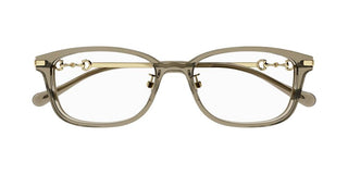 Gucci GG1129OJ women Brown Geometric Eyeglasses