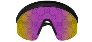 Gucci GG1477S - FASHION SHOW women Black Shield Sunglasses