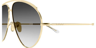 Gucci GG1654S women Gold Pilot Sunglasses